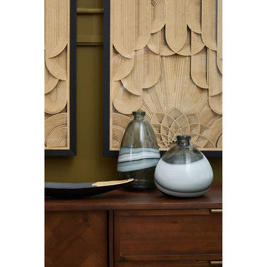 Medium Grey Bottle Vase | Halla