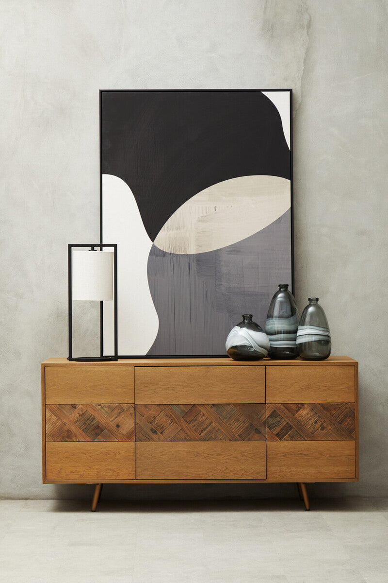 Medium Grey Bottle Vase | Halla