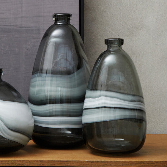 Large Grey Bottle Vase | Halla