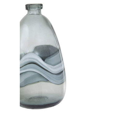 Medium Grey Bottle Vase | Halla