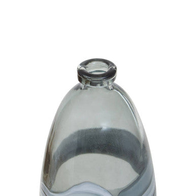 Medium Grey Bottle Vase | Halla