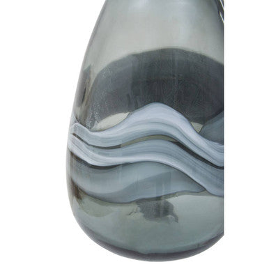 Medium Grey Bottle Vase | Halla