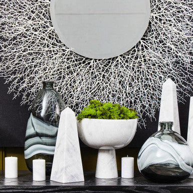 Large Grey Bottle Vase | Halla