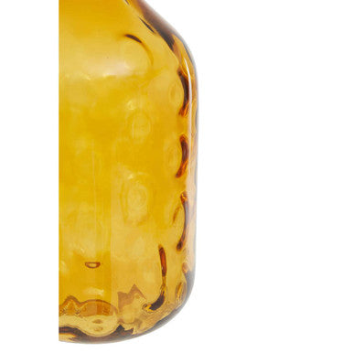 Amber Tall Glass Bottle Vase | Huda