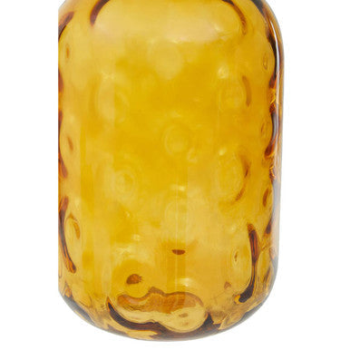 Amber Tall Glass Bottle Vase | Huda