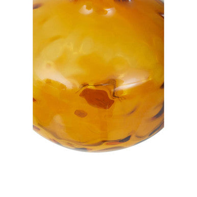 Amber Glass Bottle Vase | Huda