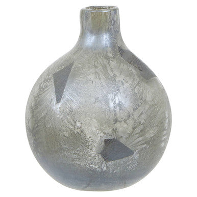 Small Metallic Effect Bottle Vase | Herbie