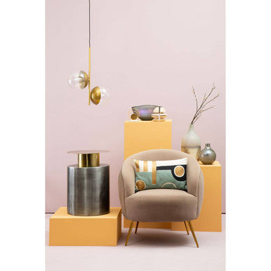 Small Metallic Effect Bottle Vase | Herbie