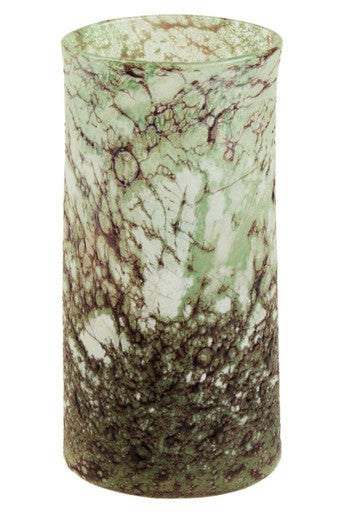 Small Glass Marble Effect Vase | Harri