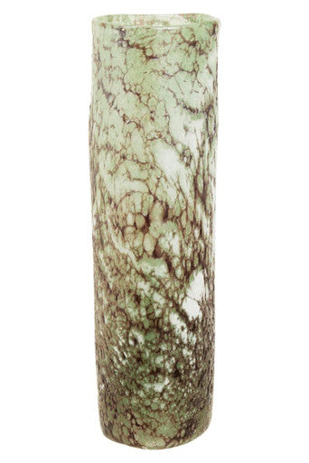 Small Glass Marble Effect Vase | Harri