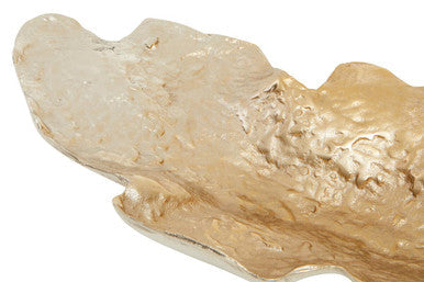 Large Ombre Silver and Gold Finish Dish | Dion