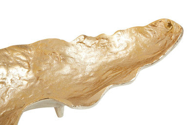 Large Ombre Silver and Gold Finish Dish | Dion