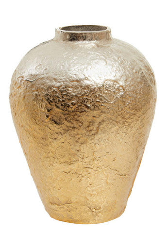 Large Ombre Silver and Gold Finish Vase | Dion
