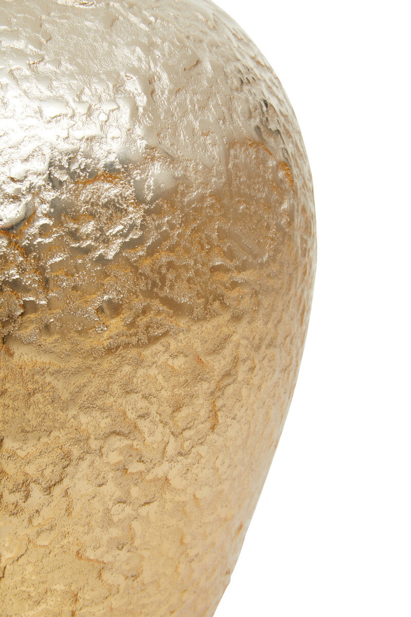 Large Ombre Silver and Gold Finish Vase | Dion