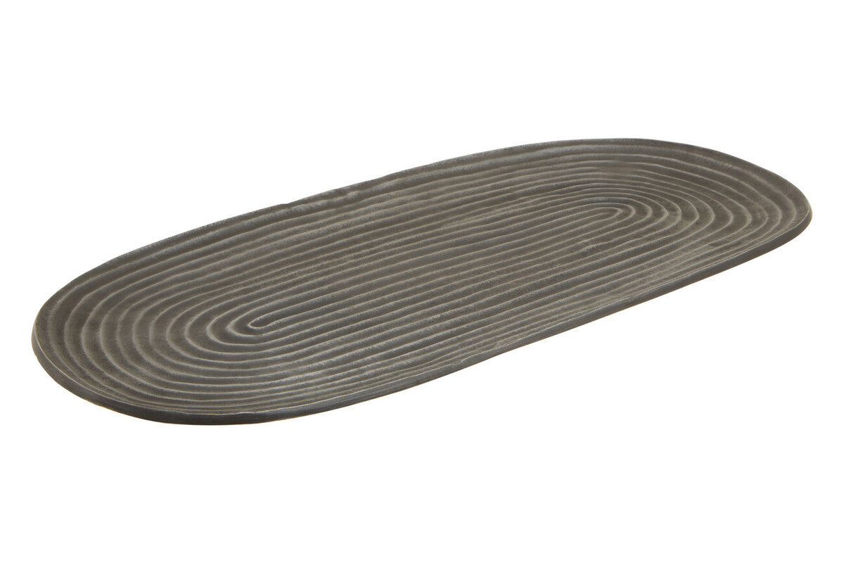 Small Grey Oval Dish | Dax