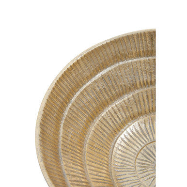 Small Black and Gold Finish Bowl | Deomali