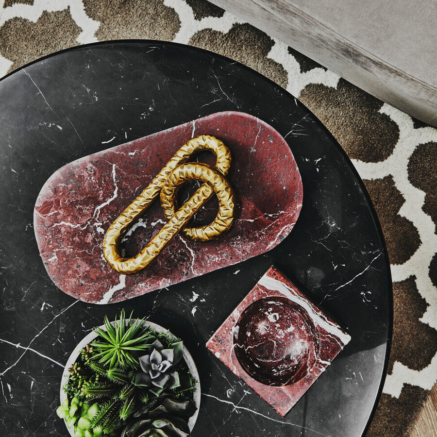 Hammered Gold Chain Sculpture | Prato