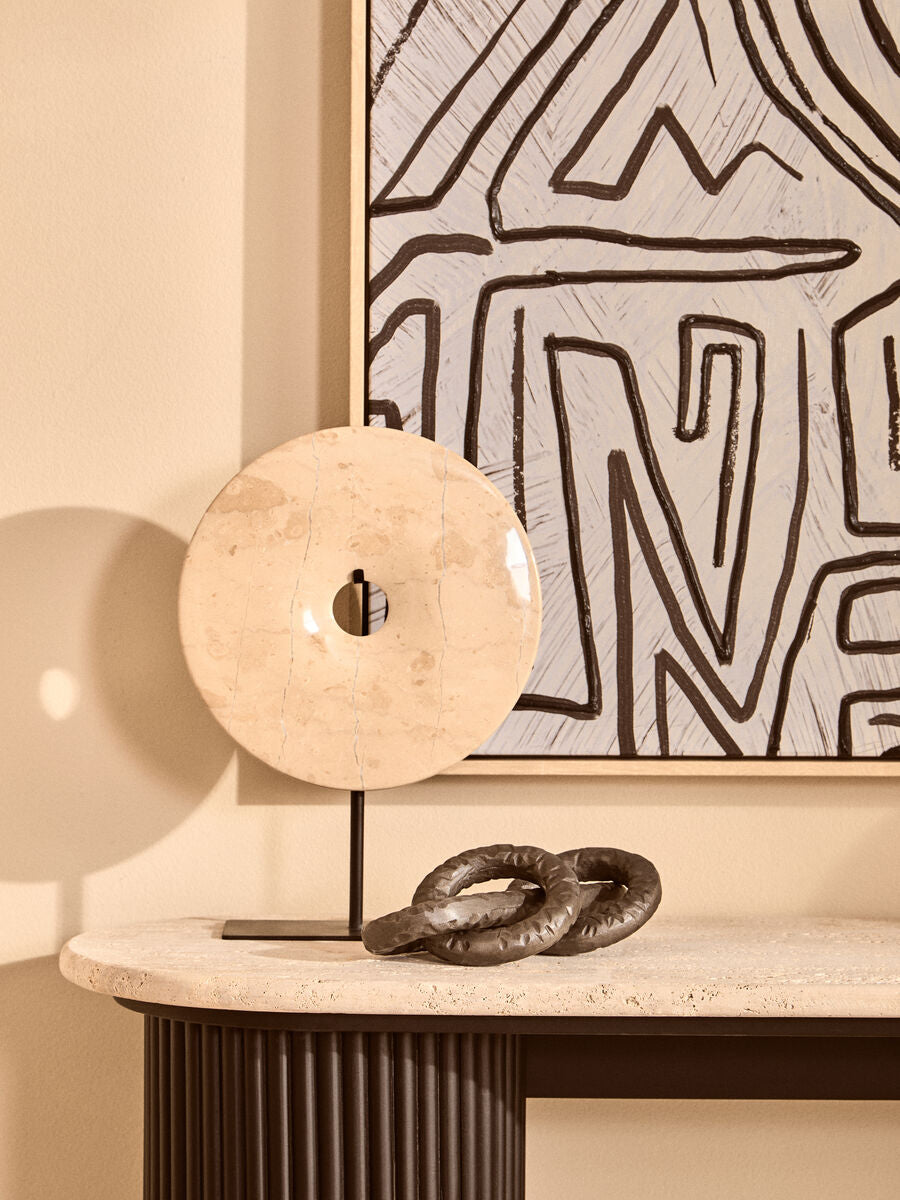 Grey Chain Sculpture | Prato