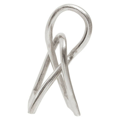 Small Nickel Finish Sculpture | Prato