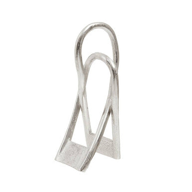 Large Nickel Finish Sculpture | Prato
