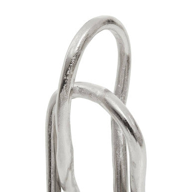 Large Nickel Finish Sculpture | Prato
