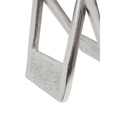 Large Nickel Finish Sculpture | Prato