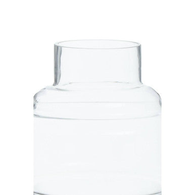 Stacked Design Large Glass Vase | Cayden