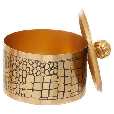 Large Croc Pattern Trinket Box | Meko
