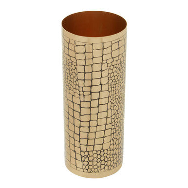 Large Croc Pattern Vase | Meko