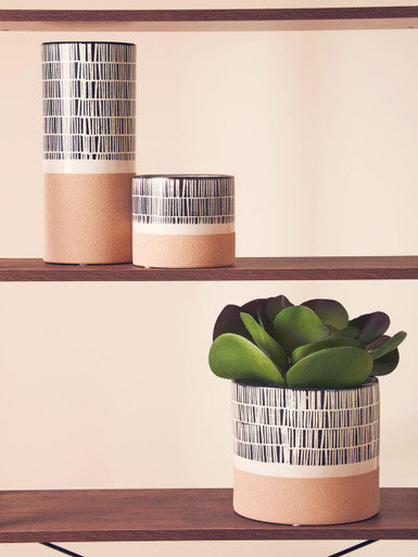 Large Striped Vase | Jada