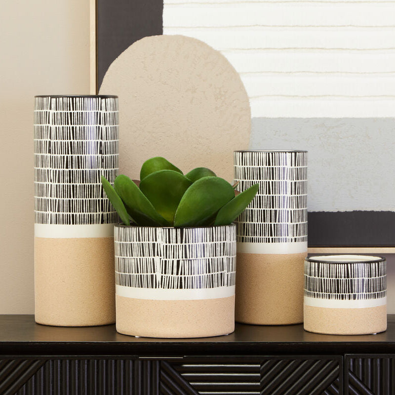 Large Striped Vase | Jada