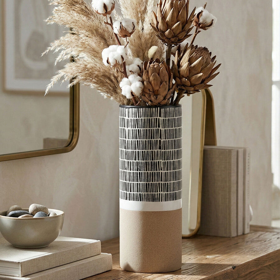 Large Striped Vase | Jada