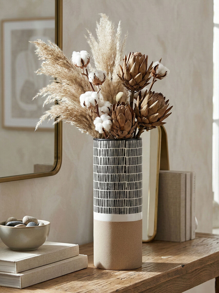 Large Striped Vase | Jada