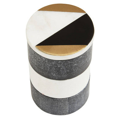Marble Stacking Trinket Pots | Omari