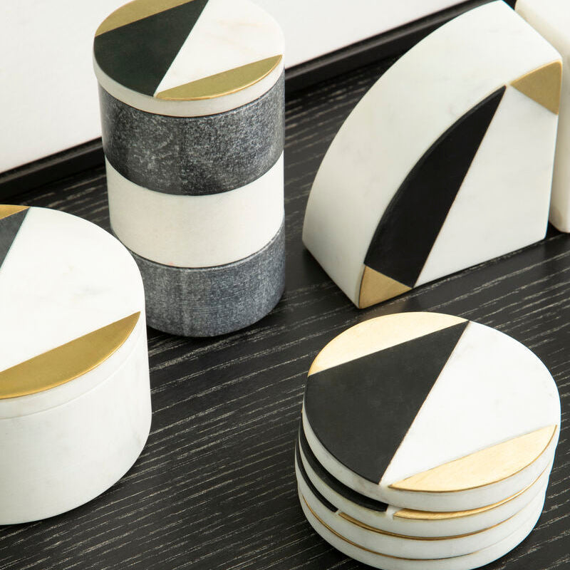 Marble Stacking Trinket Pots | Omari