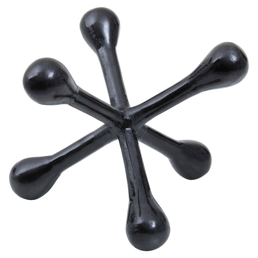 Black Nickel Finish Jack Sculpture | Prato