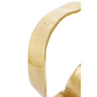 Gold Finish Twist Sculpture | Prato