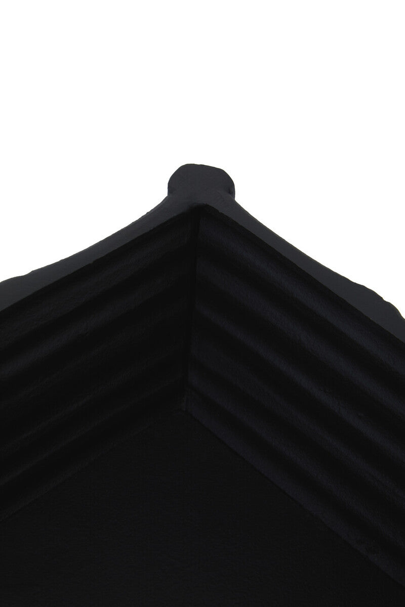 Large Black Finish Bamboo Effect Trinket Box | Hiba