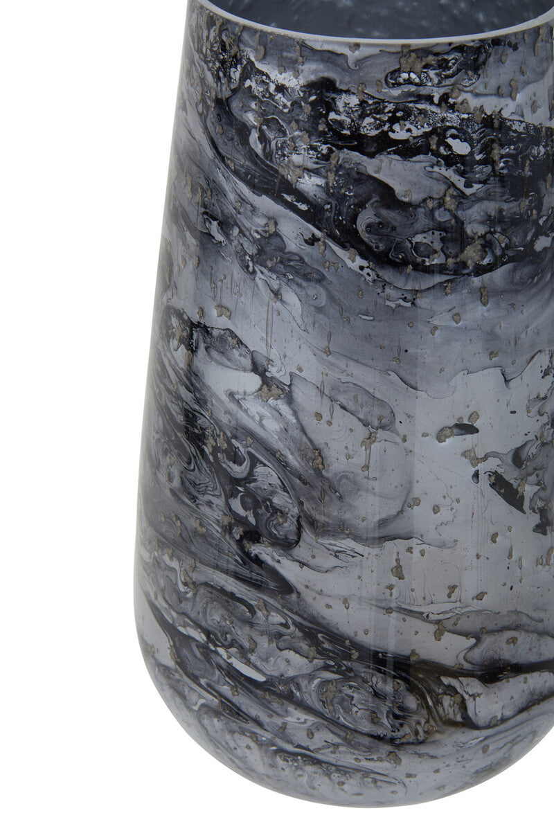 Grey Marble Effect Large Vase | Garan