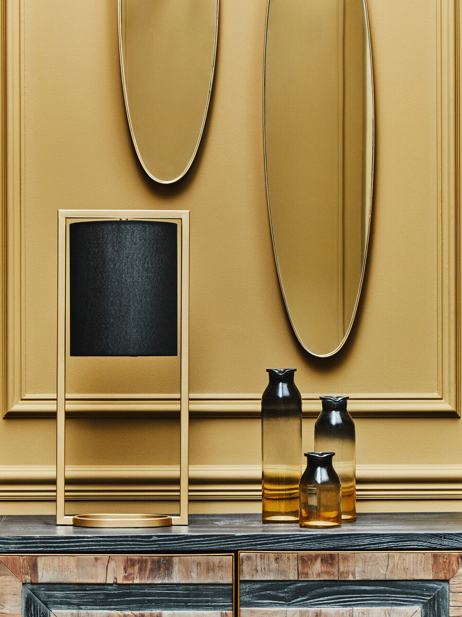 Black and Gold Large Vase | Glynn