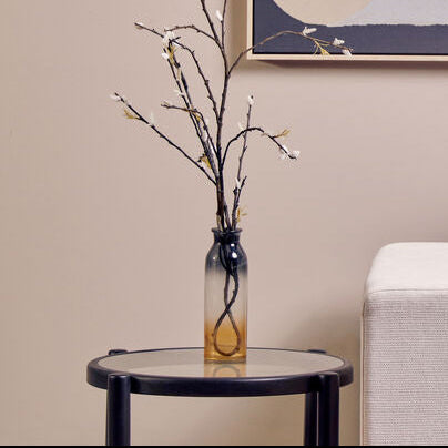 Black and Gold Medium Vase | Glynn