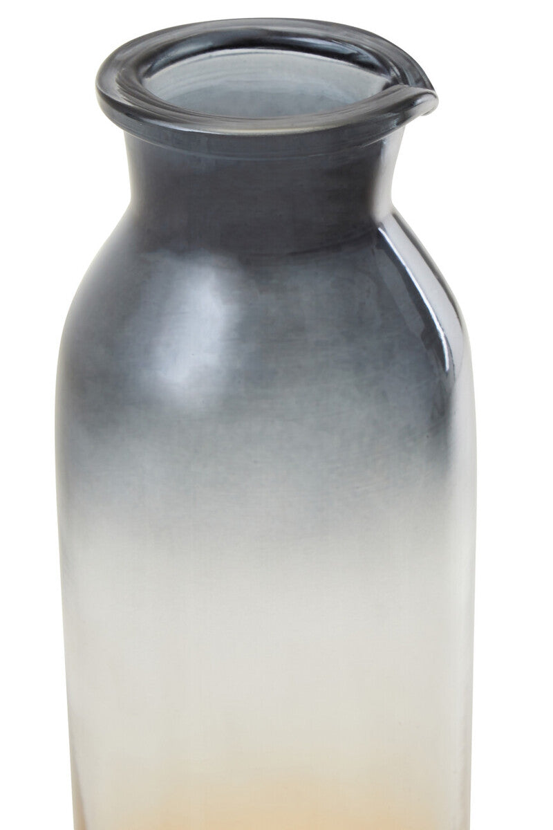 Black and Gold Medium Vase | Glynn