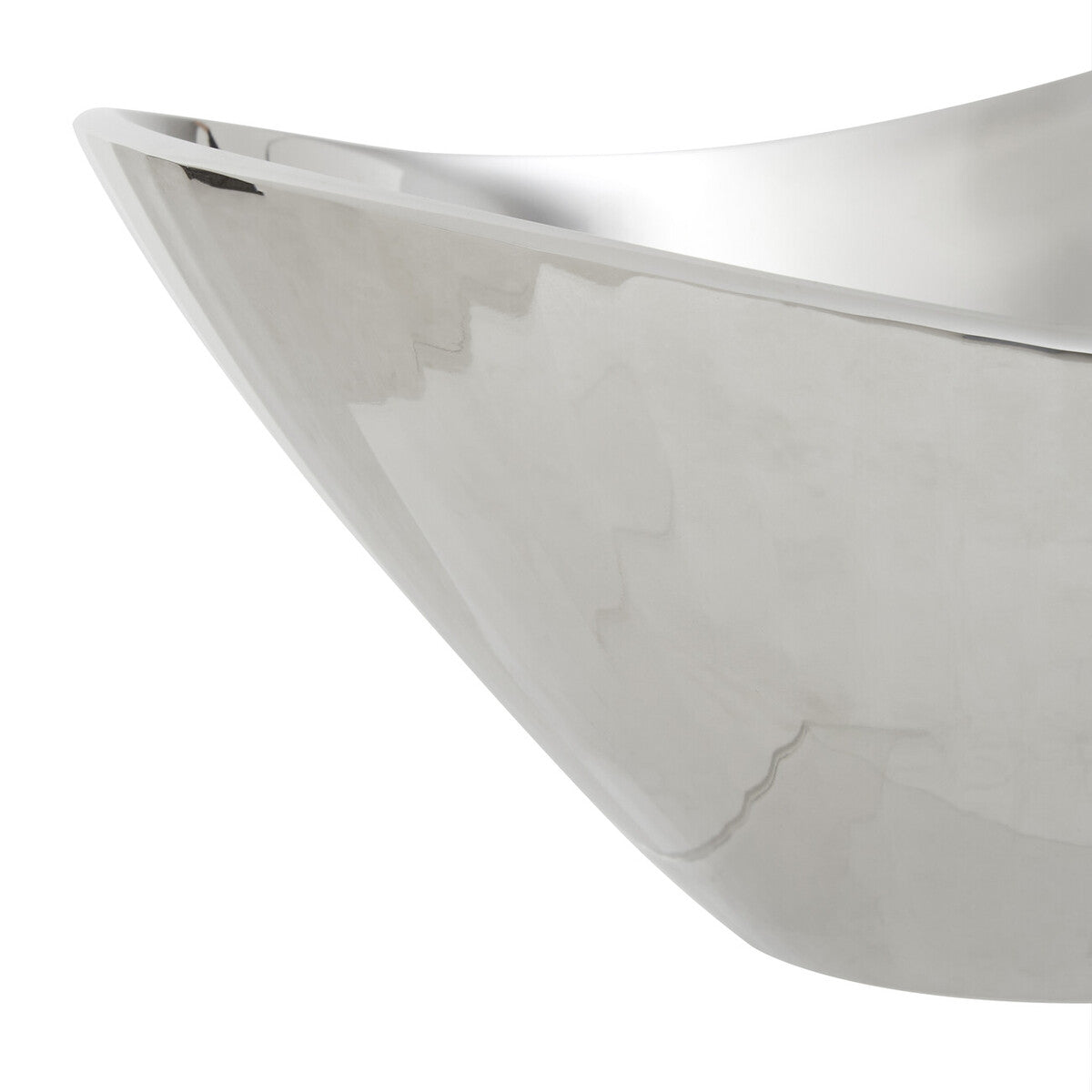 Amreli Silver Aluminium Bowl with Rimless Design
