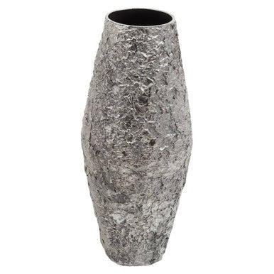 Akola Silver Finish Metal Large Vase