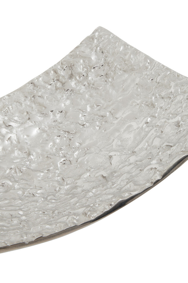Akola Silver Finish Decorative Dish