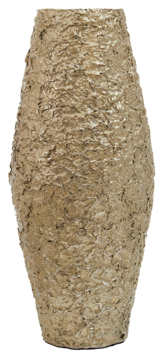 Akola Gold Finish Metal Large Vase