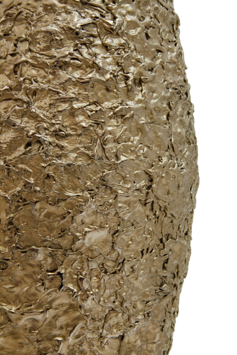 Akola Gold Finish Metal Large Vase