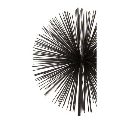 Black Finish Starburst Sculpture | Mirano