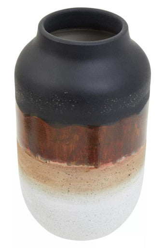 Multi Tonal Earthenware Vase | Domo