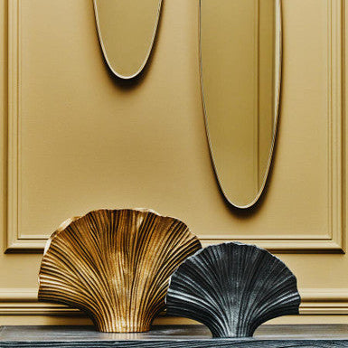 Small Grey Ginkgo Vase | Danna